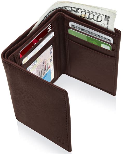 rfid protected tri-fold wallet|best rfid trifold wallet.